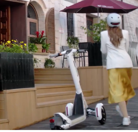 Ario three-wheel e-scooter