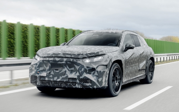 Mercedes-AMG SUV and four-door coupe winter testing Dec 24