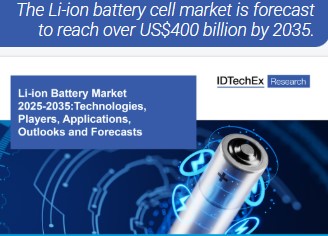 IDTechEX lithium-ion battery market