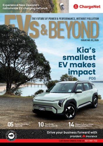 EVs & Beyond — April 2025 cover