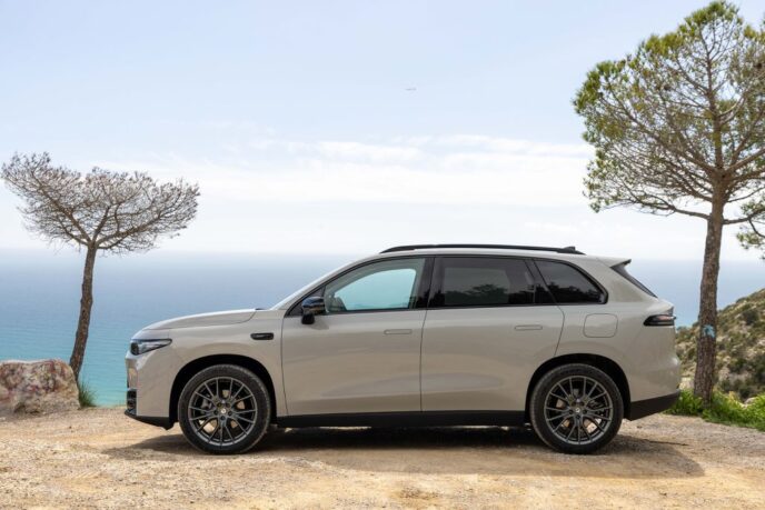 Externally and internally, the vehicle looks exactly like the EV with the exception of a fuel filler lid
