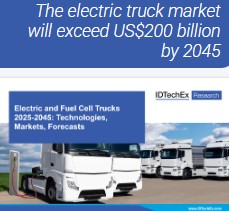 IDTechEx e-truck market