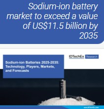 IDtechEx Sodium-ion batteries