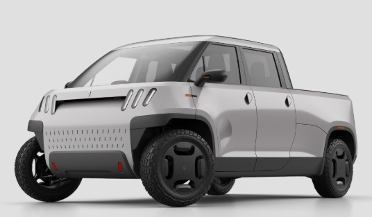 Telo 5-seat crew cab e-truck