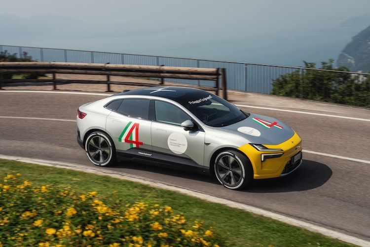 ‘Collezione Mille’ showcases Polestar’s complete line-up with unique liveries for the 2025 Mille Miglia Green in Italy
