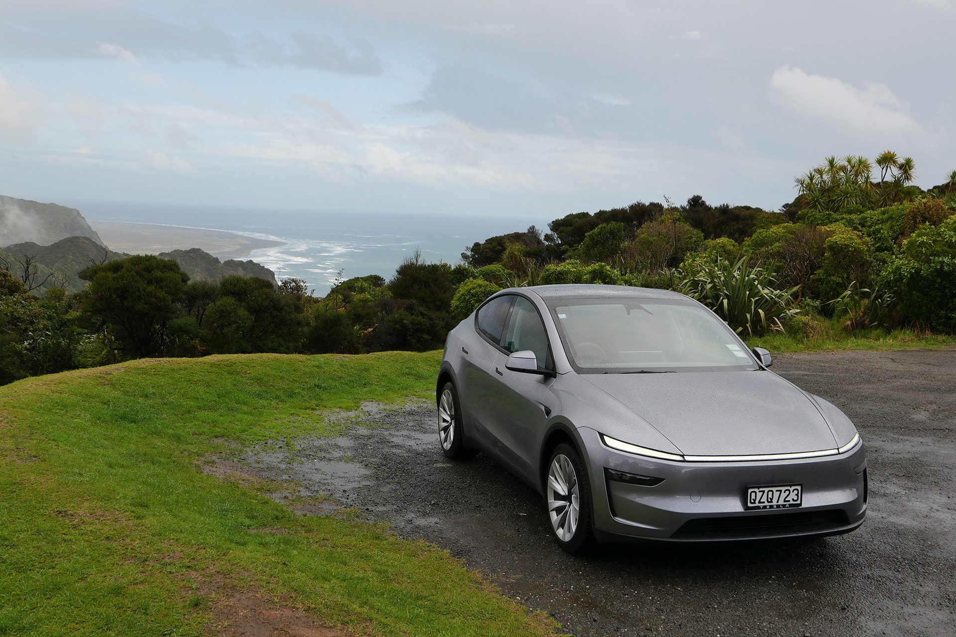 Tesla Model Y on the West Coast