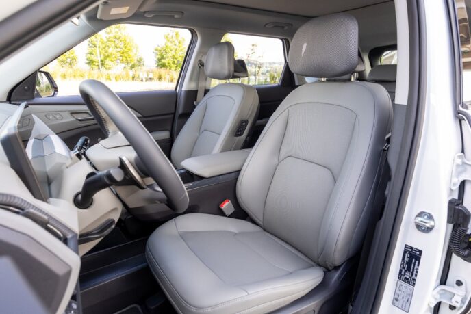The bench seat is gone!