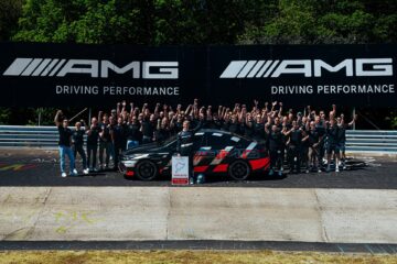 Electric Mercedes-AMG CLA 45 on the Nurburgring
