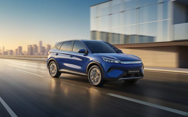 BYD Atto 3 Evo electric SUV