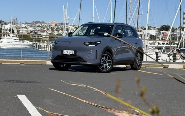 Leapmotor B03X Design in Tundra Grey at Westhaven marina