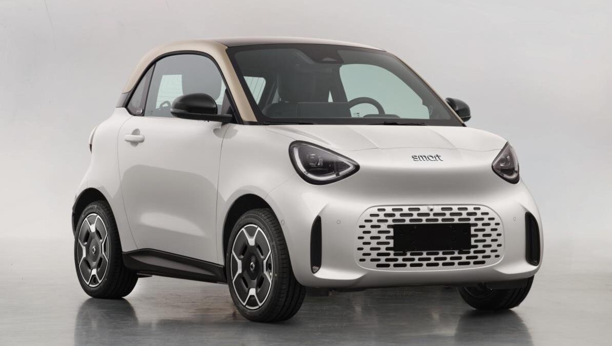 Smart #2 micro EV front three quarter from MIIT filing