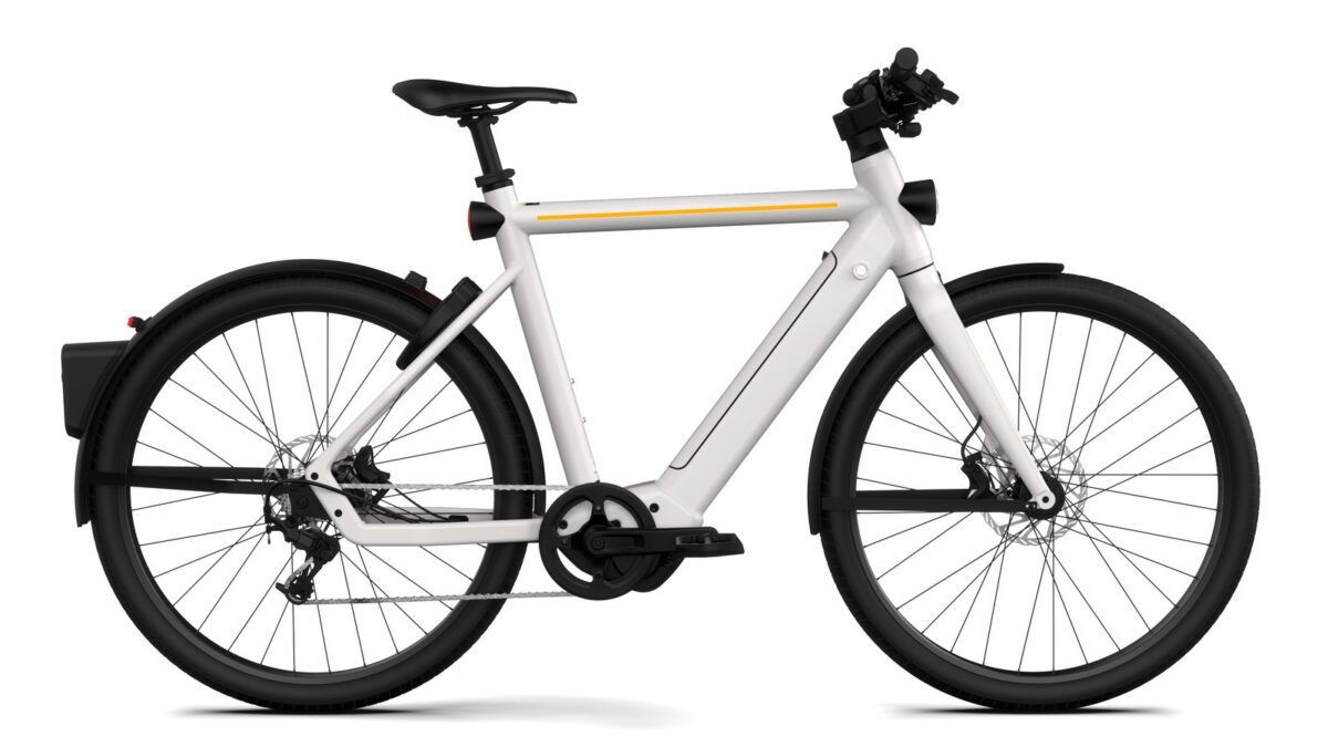 Volkswagen Smart eBike Sport in white side profile
