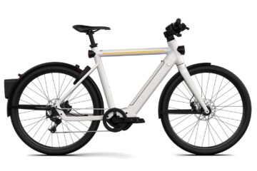 Volkswagen Smart eBike Sport in white side profile