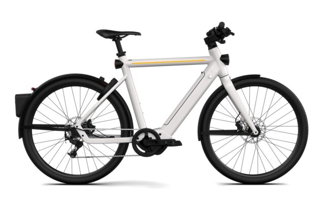 Volkswagen Smart eBike Sport in white side profile