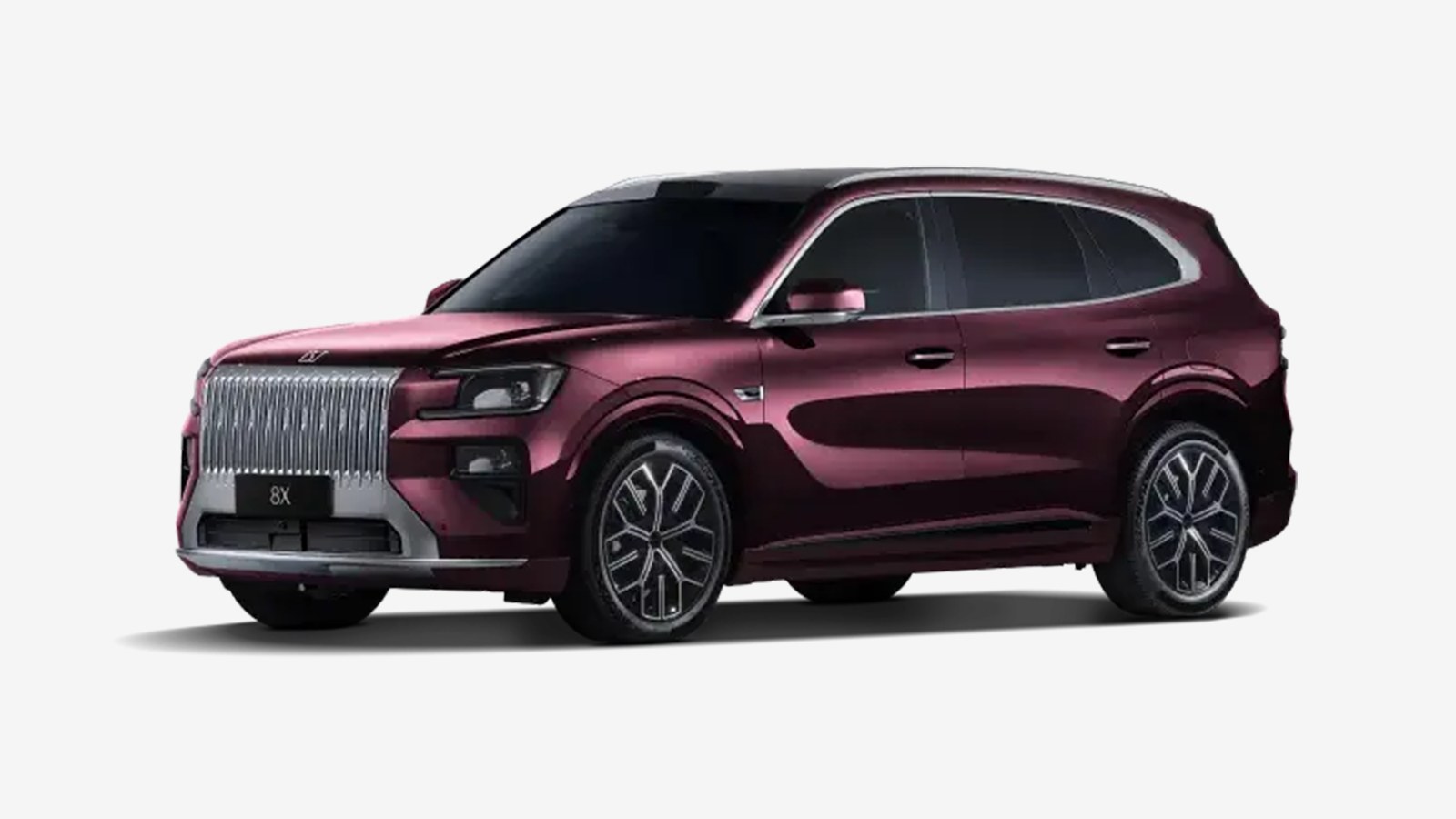 Zeekr 8X luxury performance SUV studio image