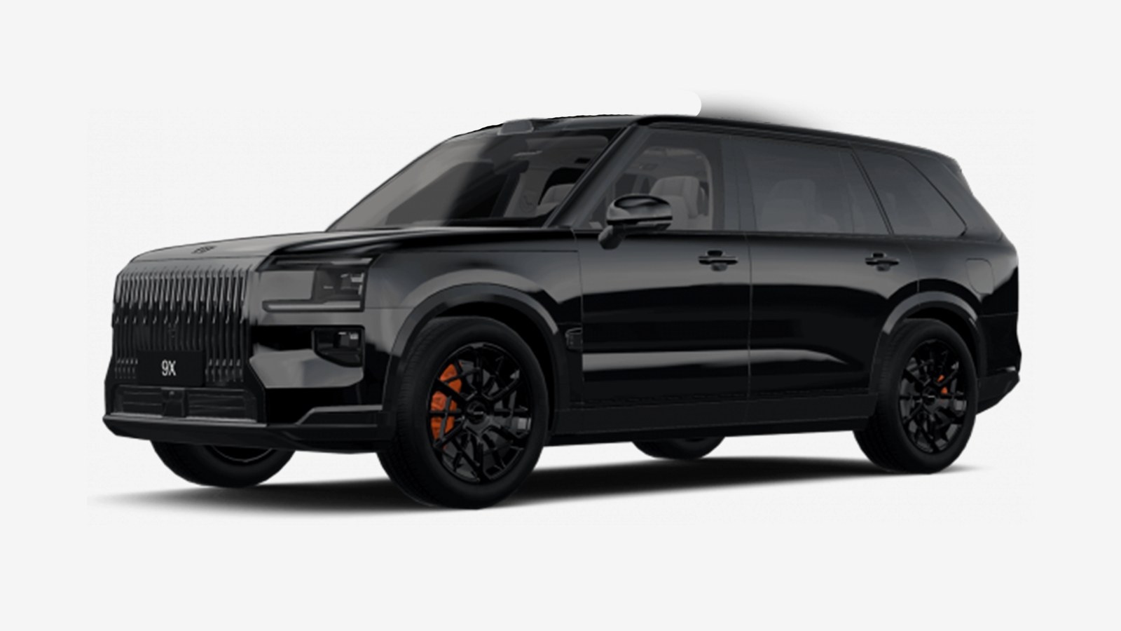 Zeekr 9X luxury SUV studio image