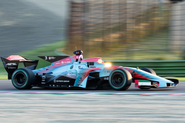 Kinetiz autonomous race car at Imola