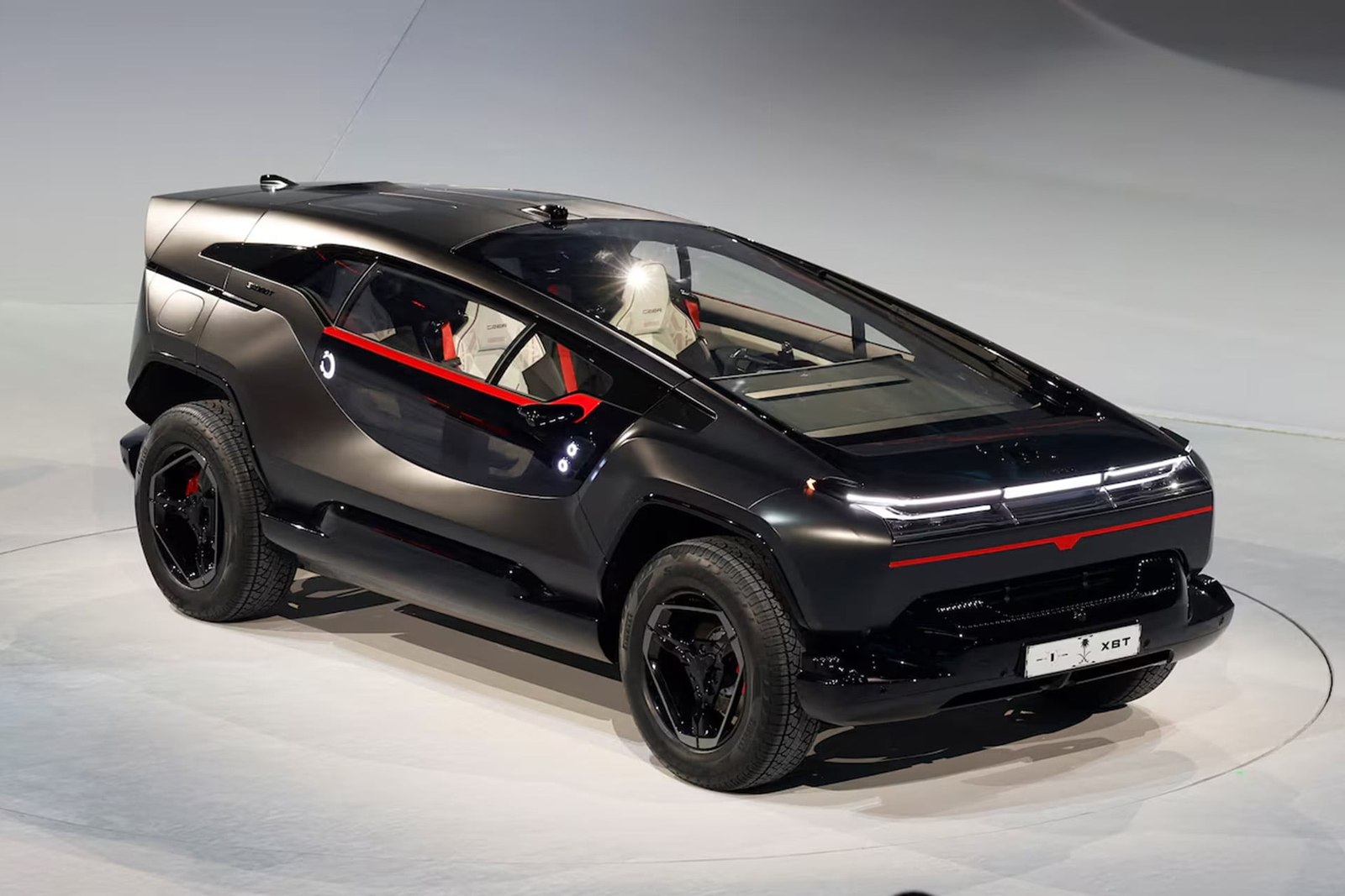 Black Ceer Exobot electric SUV