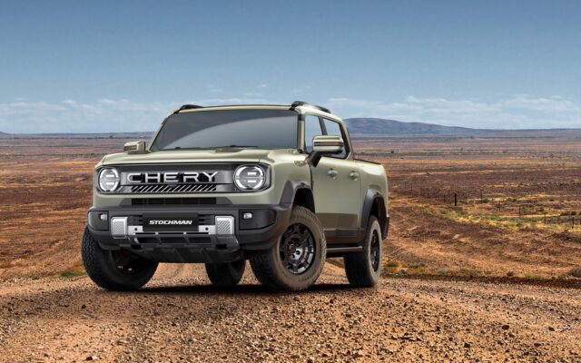Chery Stockman ute in the outback