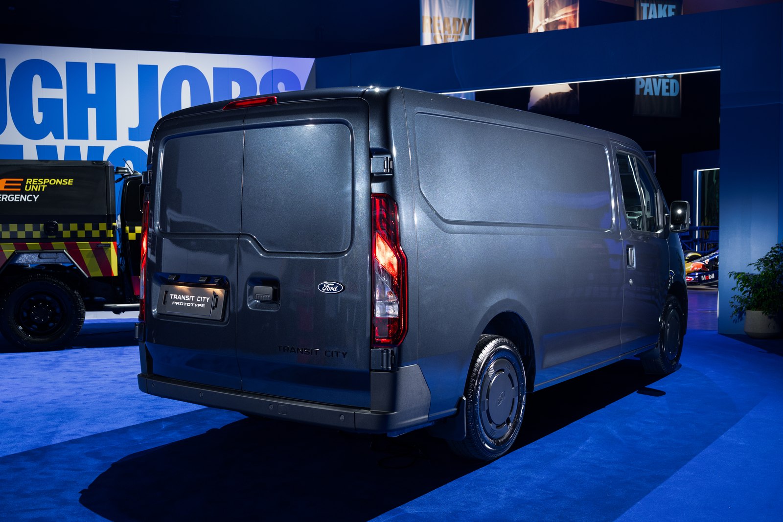 Ford Transit City rear three quarter