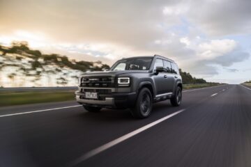 GWM Haval H7 front three quarter on the road