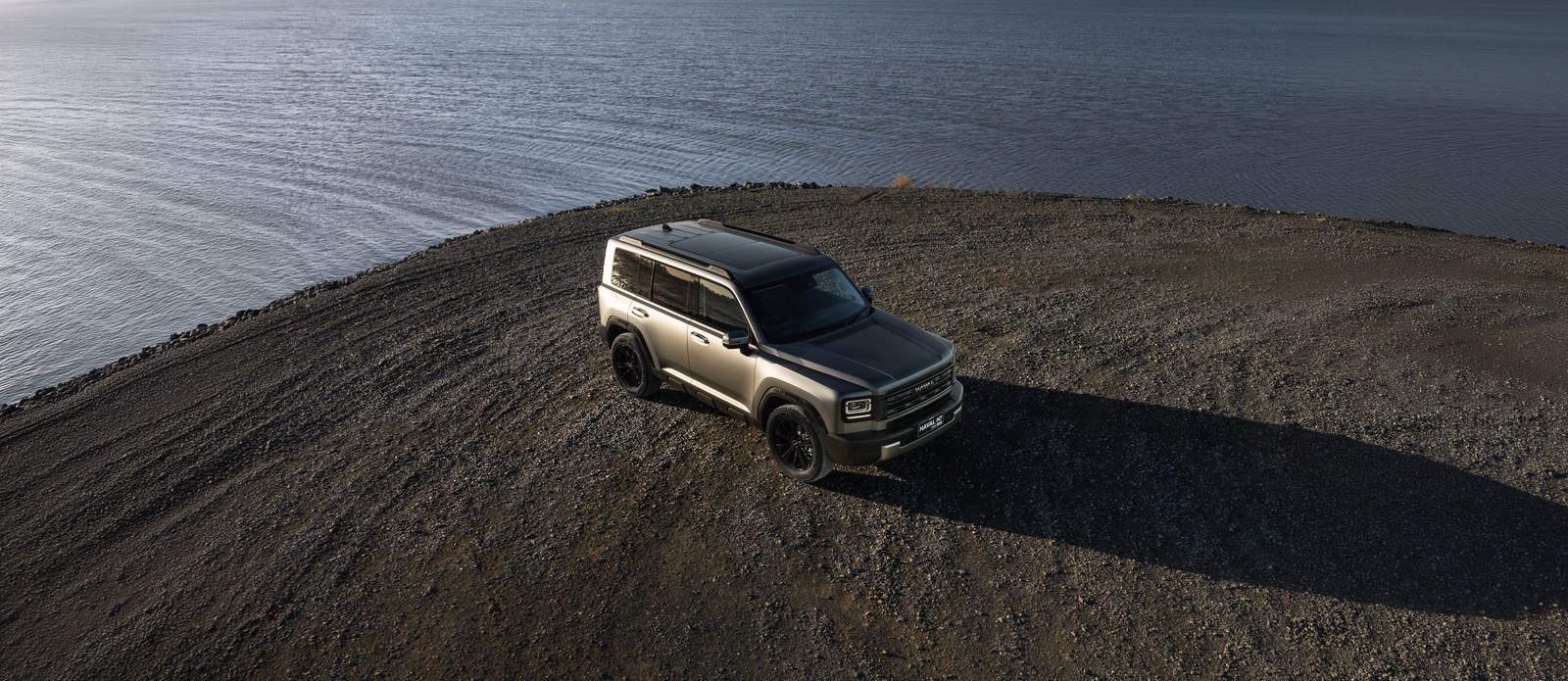 GWM Haval H7 on a gravel hillside