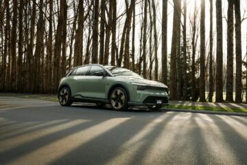 Mitsubishi ASX VR-e on a tree-lined road