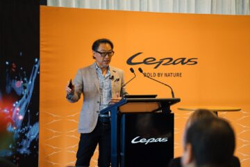 Steve Eum speaking at the Lepas preview