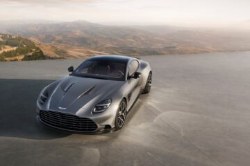 Aston Martin Vanquish V12 front three-quarter view