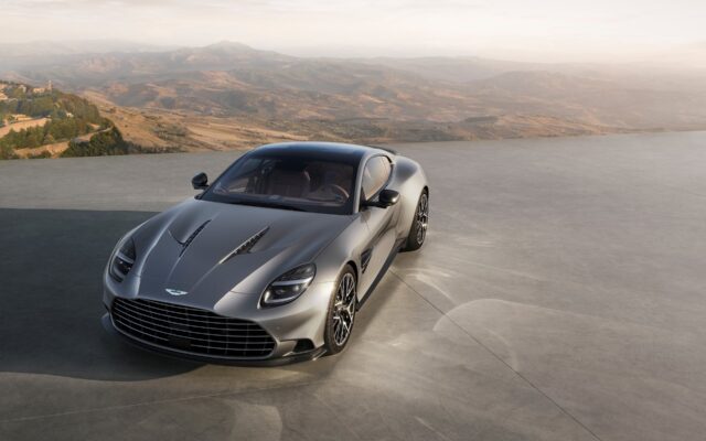 Aston Martin Vanquish V12 front three-quarter view
