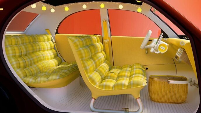 Citroën 2 CV Concept interior