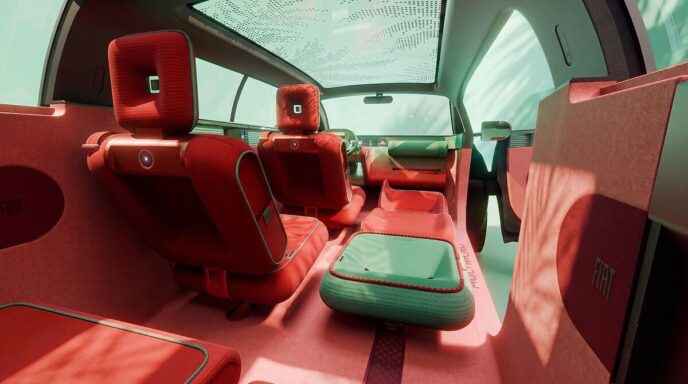 Fiat Multiplay concept rear seats