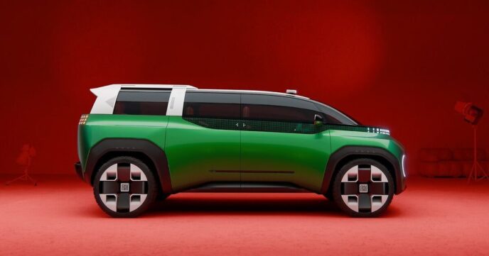 Fiat Multiplay concept side view