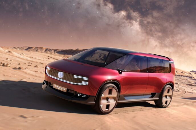 Renault E-Space concept electric people mover